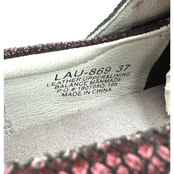 Alegria Womens Lauryn Clog Shoes Size 37/US 7 Metallic Comfort Arch Support - Picture 8 of 9